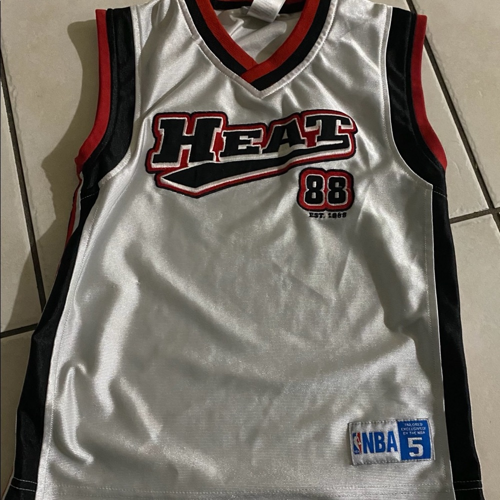 Kids Miami Heat Jersey size 5